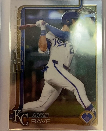 2025 Topps Chrome Update #USC136 John Rave — front