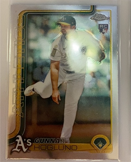 2025 Topps Chrome #RC Gunnar Hoglund — front