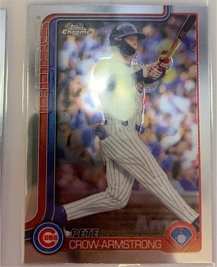 2025 Topps Holiday #H41b Pete Crow-Armstrong — front