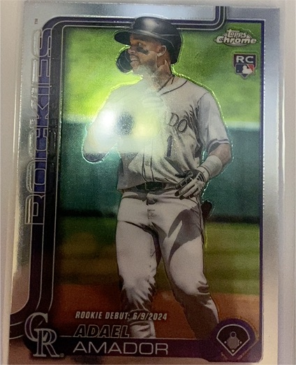 2025 Topps Chrome Update #USC143 Adael Amador — front