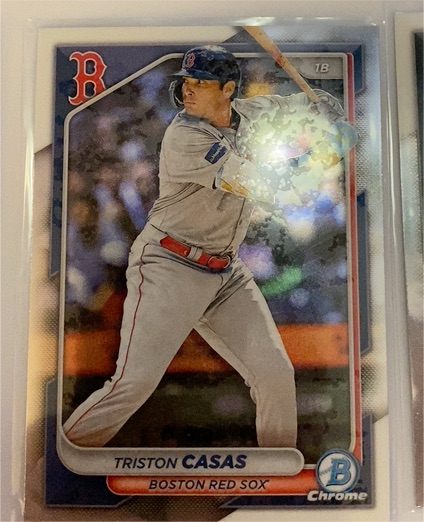 2024 Bowman Chrome #8 Triston Casas — front