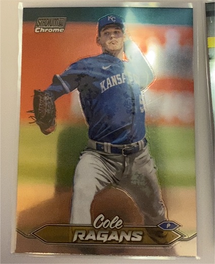 2024 Topps Stadium Club Chrome #199 Cole Ragans — front