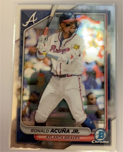 2024 Bowman Chrome #29 Ronald Acuña Jr. — front