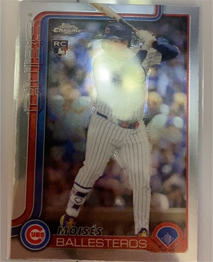 2025 Topps Chrome Update #USC93 Moisés Ballesteros — front