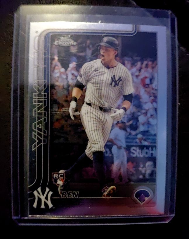 2025 Topps Chrome #139 Ben Rice — front