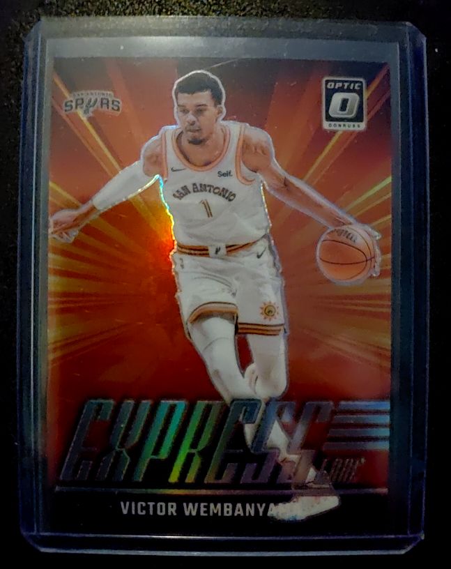 2024-25 Panini Donruss Optic #19 Victor Wembanyama Express Lane — front