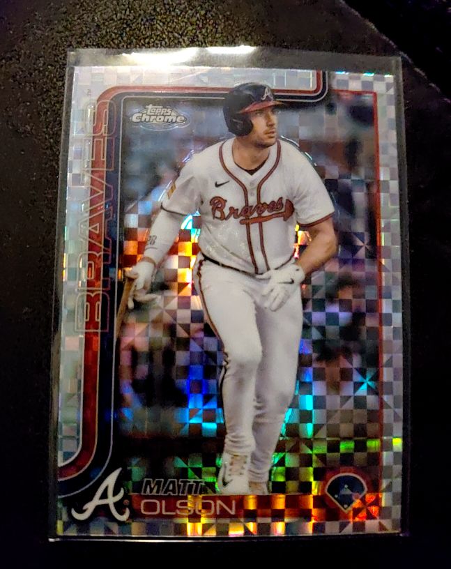 2025 Topps Chrome #193 Matt Olson — front