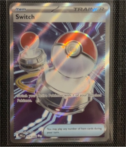 2023 Pokémon Me02 Phantasmal Flames #123 Switch — front