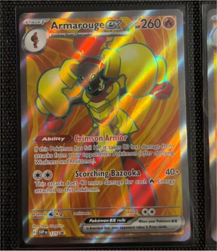 2024 Pokémon Scarlet & Violet Promo #125 Armarouge ex — front