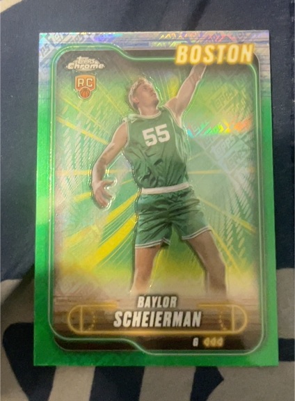 2024-25 Topps Chrome #143 Baylor Scheierman — front