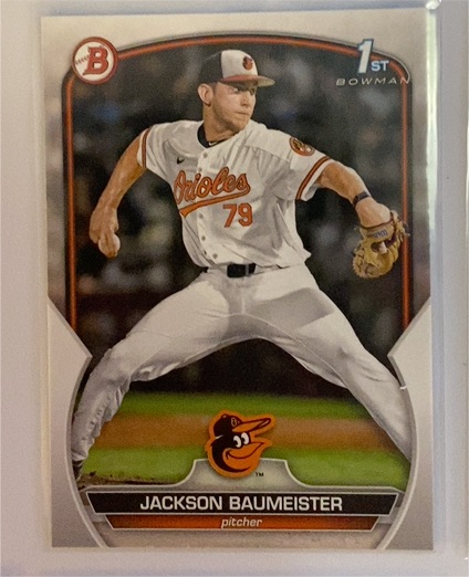 2023 Bowman Draft #BD-84 Jackson Baumeister — front