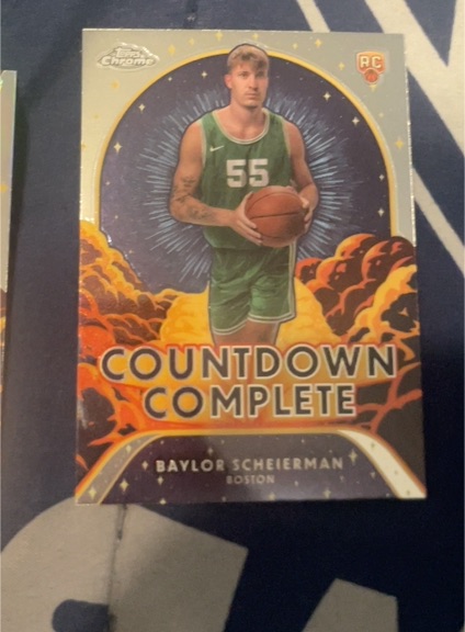 2024-25 Topps Chrome #CC-24 Baylor Scheierman — front