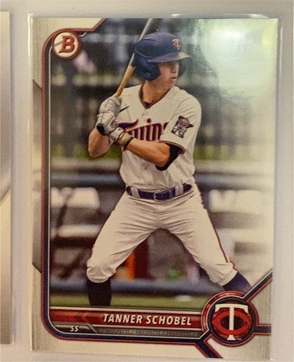 2022 Bowman Draft #BD-28 Tanner Schobel — front