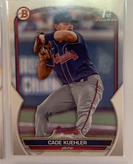 2023 Bowman Draft #BD-21 Cade Kuehler — front