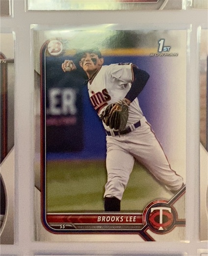 2022 Bowman Draft #BD-153 Brooks Lee — front