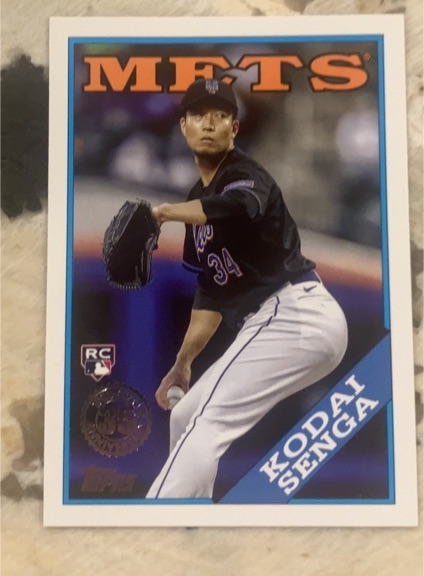 2023 Topps Update #88US-33 Kodai Senga — front
