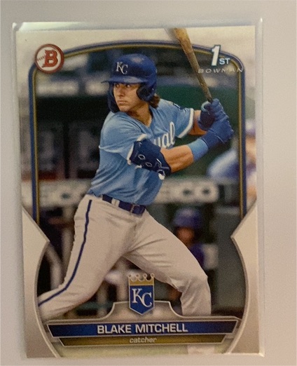 2023 Bowman Draft #BD-133 Blake Mitchell — front