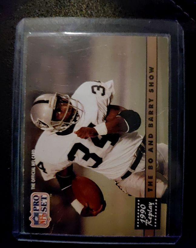 1991 Pro Set #335 The Bo and Barry Show — front