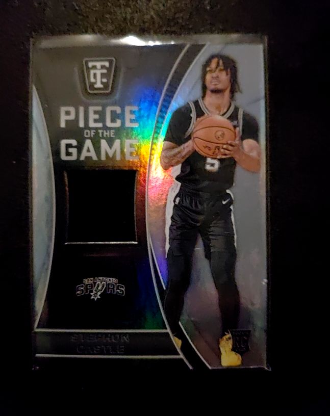 2024-25 Panini Totally Certified #POG-SPC Stephon Castle — front
