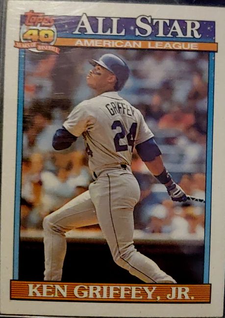 1991 Topps #392 Ken Griffey Jr. — front