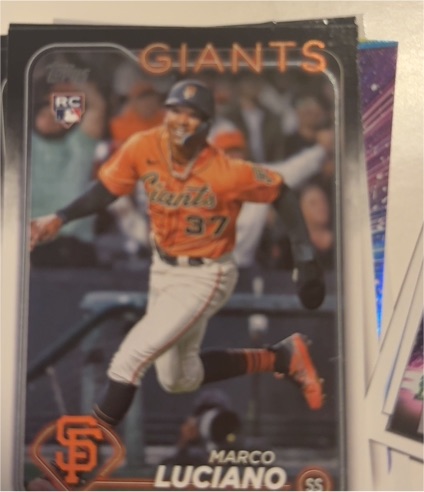 2024 Topps Chrome #210 Marco Luciano — front