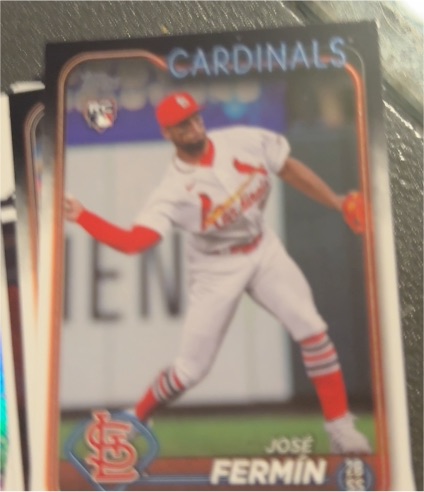 2024 Topps Series 1 #305 Jose Fermin — front