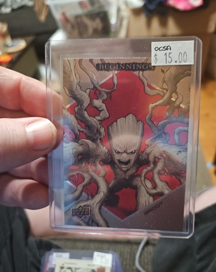 2024 Marvel Beginnings Vol 2 Series 2 Micromotion #21 Groot — front