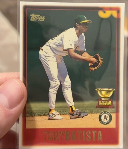 1997 Topps #344 Tony Batista — front