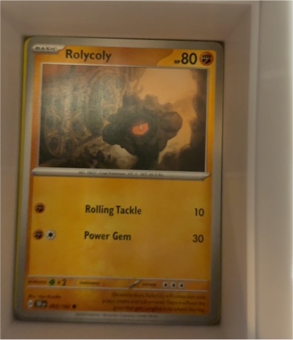 2024 Pokémon Temporal Forces #093 Rolycoly — front