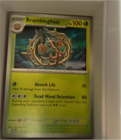2023 Pokémon SV02: Paldea Evolved #024 Brambleghast — front