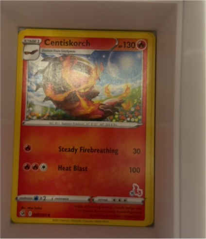 2020 Pokemon Champion's Path #010 Centiskorch — front