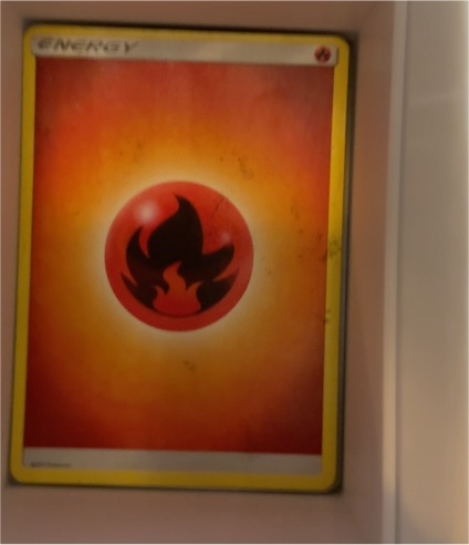 2017 Pokemon Fire Energy — front