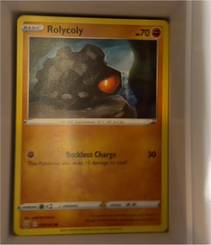 2021 Pokémon Sword & Shield Battle Styles #78 Rolycoly — front