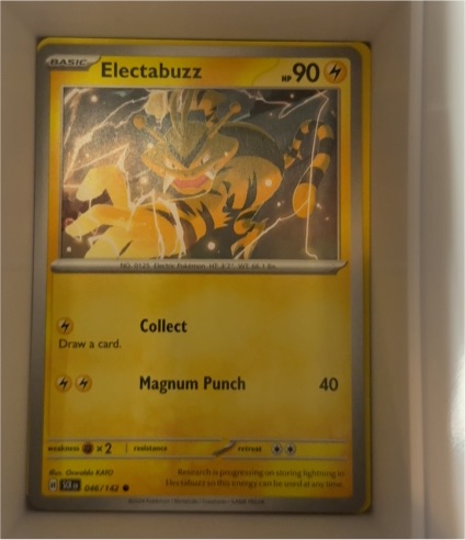 2024 Pokémon Scarlet & Violet Stellar Crown #046 Electabuzz — front