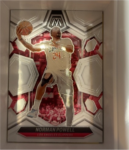 2023-24 Panini Mosaic Norman Powell — front