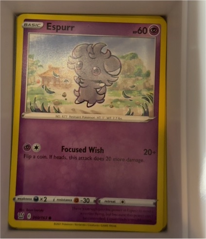 2021 Pokémon Sword & Shield Battle Styles #060 Espurr — front