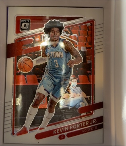 2021-22 Panini Donruss Optic #14 Kevin Porter Jr. — front