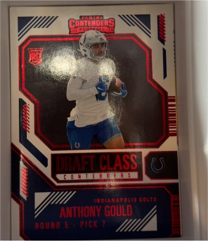 2024 Panini Contenders Draft Class Contenders #20 Anthony Gould — front