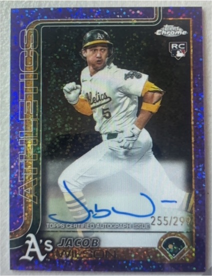 2025 Topps Chrome #RA-JWI Jacob Wilson — front