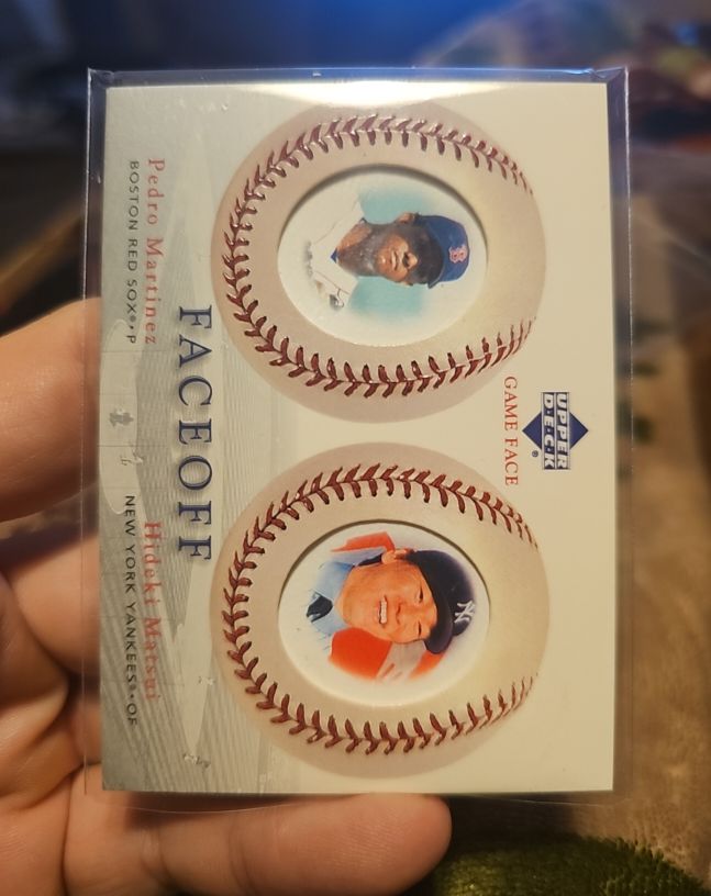2003 Upper Deck Game Face #188 Pedro Martinez / Hideki Matsui — front