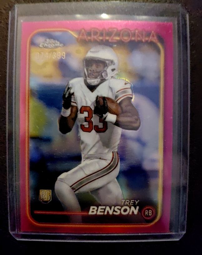 2024 Topps Chrome #214 Trey Benson — front