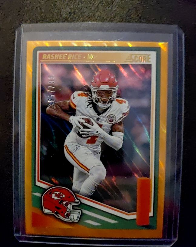2025 Panini Score #182 Rashee Rice — front
