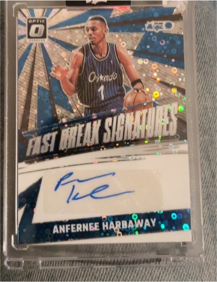 2024-25 Panini Donruss Optic Fast Break Signatures #FBS-ANH Anfernee Hardaway — front