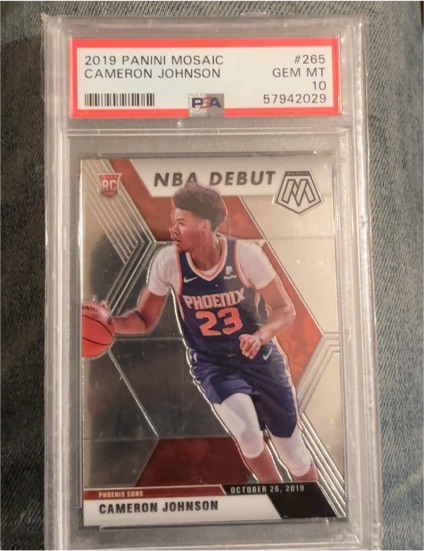 2019 Panini Mosaic #265 Cameron Johnson — front