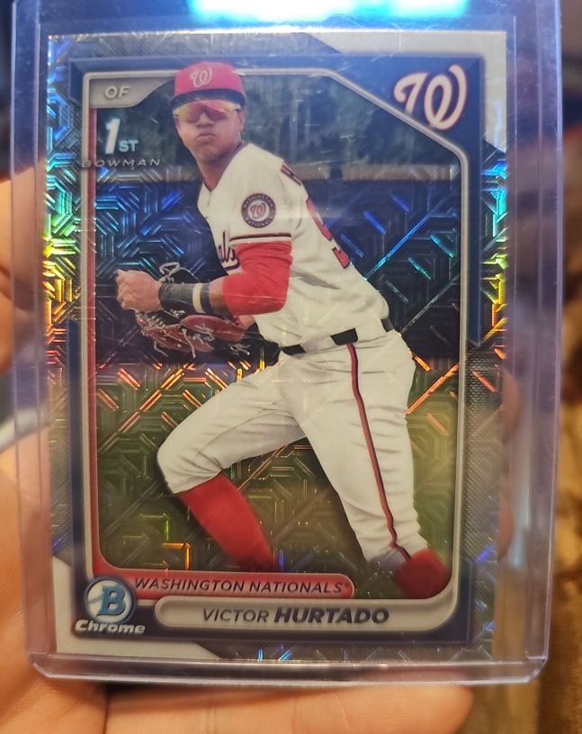 2024 Bowman Chrome #BCP-223 Victor Hurtado — front