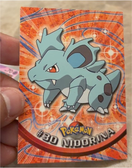 1999 Topps Pokemon #30 Nidorina — front
