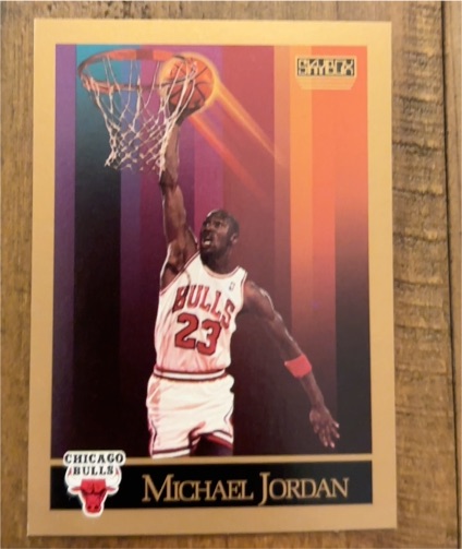 1990-91 SkyBox #41 Michael Jordan — front
