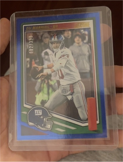 2025 Panini Score #78 Eli Manning — front