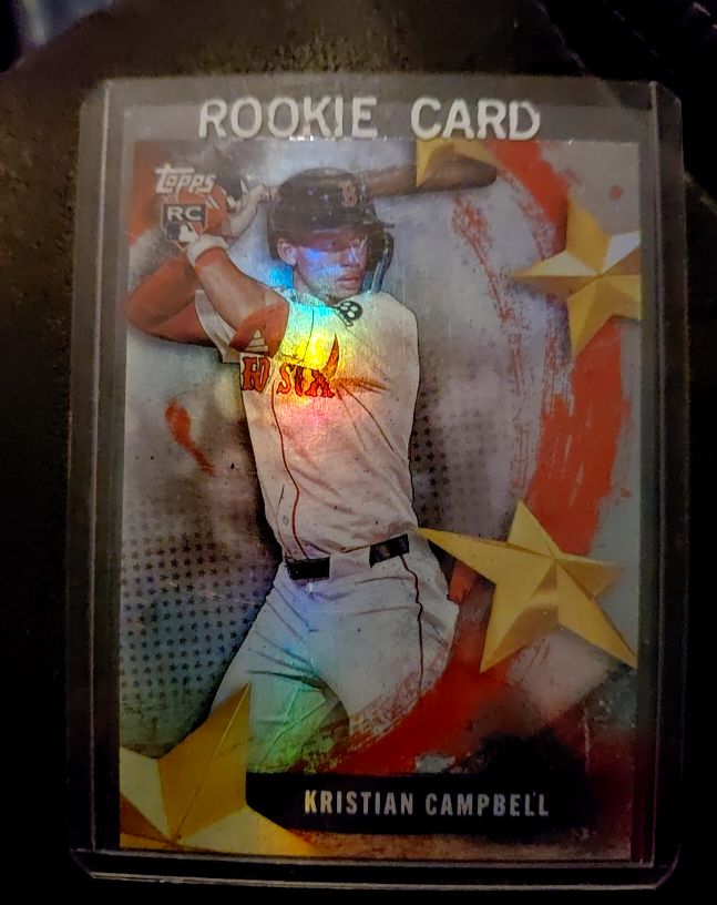 2025 Topps Rookie Card Kristian Campbell — front