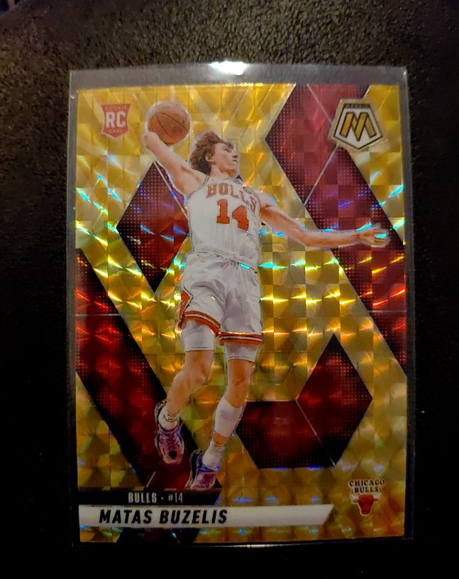 2024-25 Panini Mosaic #223 Matas Buzelis — front